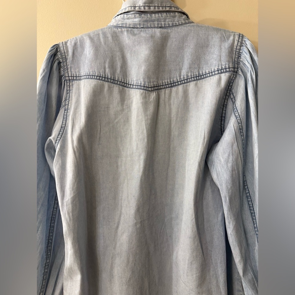 Elan denim blouse - Picture 8 of 15